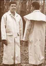 Pattern for
Cowboy's Duster Coat,
sizes 36 to 50